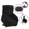 Stella Homewares Electric Stand up Massage Recliner Chair Black Faux Leather