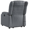 Stella Homewares Electric Stand up Massage Recliner Chair Grey Faux Leather