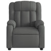 Stella Homewares Recliner Chair Dark Grey Fabric
