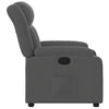 Stella Homewares Recliner Chair Dark Grey Fabric