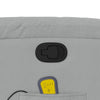 Stella Homewares Massage Recliner Chair Light Grey Fabric