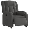Stella Homewares Electric Recliner Chair Dark Grey Fabric