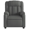 Stella Homewares Electric Recliner Chair Dark Grey Fabric