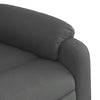 Stella Homewares Electric Recliner Chair Dark Grey Fabric