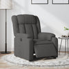 Stella Homewares Electric Recliner Chair Dark Grey Fabric