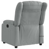 Stella Homewares Electric Massage Recliner Chair Light Grey Fabric