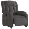 Stella Homewares Electric Massage Recliner Chair Dark Grey Fabric