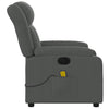 Stella Homewares Electric Massage Recliner Chair Dark Grey Fabric
