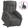 Stella Homewares Stand up Recliner Chair Dark Grey Fabric