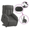 Stella Homewares Stand up Recliner Chair Dark Grey Fabric