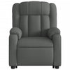 Stella Homewares Stand up Recliner Chair Dark Grey Fabric