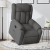 Stella Homewares Stand up Recliner Chair Dark Grey Fabric