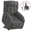 Stella Homewares Stand up Massage Recliner Chair Dark Grey Fabric