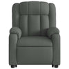 Stella Homewares Stand up Massage Recliner Chair Dark Grey Fabric