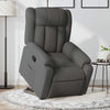 Stella Homewares Stand up Massage Recliner Chair Dark Grey Fabric