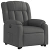 Stella Homewares Electric Stand up Recliner Chair Dark Grey Fabric