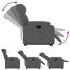 Stella Homewares Electric Stand up Recliner Chair Dark Grey Fabric