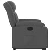 Stella Homewares Electric Stand up Recliner Chair Dark Grey Fabric