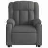 Stella Homewares Electric Stand up Massage Recliner Chair Dark Grey Fabric