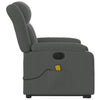 Stella Homewares Electric Stand up Massage Recliner Chair Dark Grey Fabric