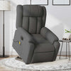 Stella Homewares Electric Stand up Massage Recliner Chair Dark Grey Fabric