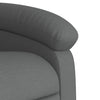 Stella Homewares Massage Recliner Chair Dark Grey Fabric