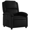 Stella Homewares Recliner Chair Black Faux Leather