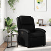 Stella Homewares Recliner Chair Black Faux Leather