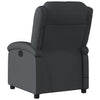 Stella Homewares Massage Recliner Chair Black Real Leather