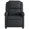 Stella Homewares Massage Recliner Chair Black Real Leather