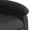 Stella Homewares Massage Recliner Chair Black Real Leather