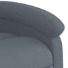 Stella Homewares Massage Recliner Chair Dark Grey Velvet