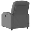 Stella Homewares Massage Recliner Chair Dark Grey Fabric