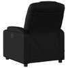 Stella Homewares Massage Recliner Chair Black Faux Leather