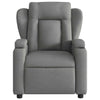 Stella Homewares Massage Recliner Chair Dark Grey Fabric