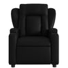 Stella Homewares Massage Recliner Chair Black Faux Leather