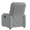 Stella Homewares Massage Recliner Chair Light Grey Fabric