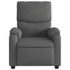 Stella Homewares Massage Recliner Chair Dark Grey Fabric
