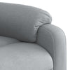 Stella Homewares Massage Recliner Chair Light Grey Fabric
