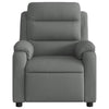 Stella Homewares Massage Recliner Chair Dark Grey Fabric
