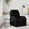 Stella Homewares Massage Recliner Chair Black Faux Leather