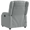 Stella Homewares Massage Recliner Chair Light Grey Fabric