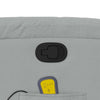 Stella Homewares Massage Recliner Chair Light Grey Fabric