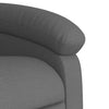Stella Homewares Massage Recliner Chair Dark Grey Fabric