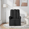 Stella Homewares Massage Recliner Chair Black Fabric