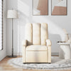 Stella Homewares Massage Recliner Chair Cream Fabric