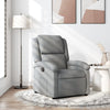 Stella Homewares Recliner Chair Light Grey Fabric