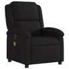 Stella Homewares Massage Recliner Chair Black Fabric