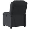Stella Homewares Recliner Chair Black Real Leather