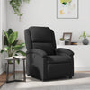 Stella Homewares Recliner Chair Black Real Leather